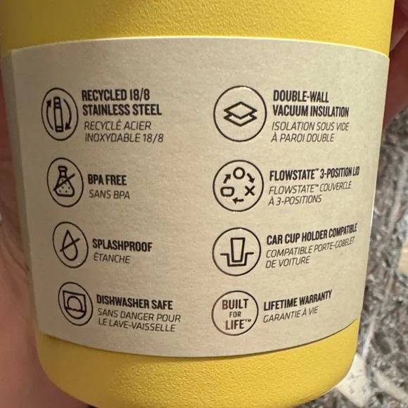 Stanley The FlowState Quencher H2O Tumbler-40oz-Daffodil color - Picture 7 of 7